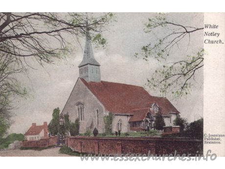 St Etheldreda, White Notley Church – Postcard - C. Joscelyne, Publisher, Braintree.
