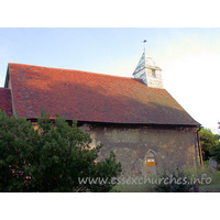 All Saints, Vange Church – Exterior 5: And a similar view, before restoration work was commenced.