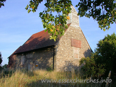All Saints, Vange Church – And a similar view, before work was started.