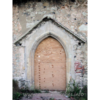 All Saints, Vange Church – Exterior 15: Clearly shown here, is the outline of the S porch.