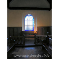 All Saints, Vange Church – Interior 2: The chancel.