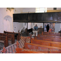 All Saints, Vange Church – Interior 4: The view from the pulpit.
