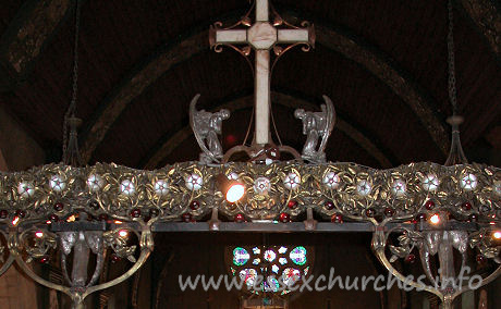 St Mary the Less, Great Warley Church – This is a very poor shot of a very fine screen. I will endeavour to return to Great Warley to get some better pictures of this.