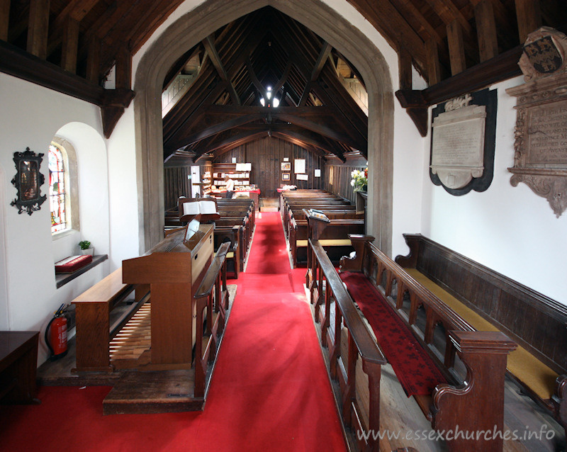 St Andrew, Greensted Church