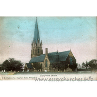 St Michael & All Angels, Galleywood Church – Postcard 1: J. H. Clarke & Co. Copyright Series, Chelmsford.