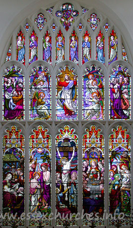 St Mary the Virgin, Saffron Walden Church – The chancel East window.