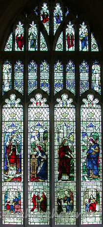 St Mary the Virgin, Saffron Walden Church – To the glory of God and in loving memory of Mary, the wife of John Parkinson Atkinson MDJP.