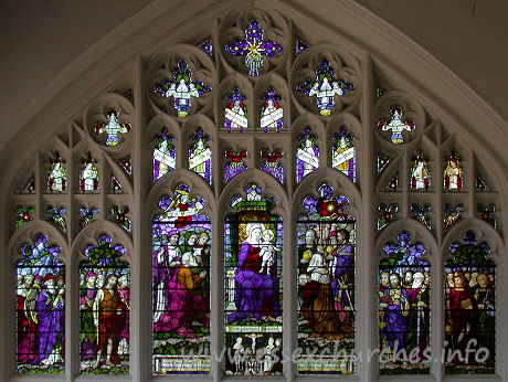 St Mary the Virgin, Saffron Walden Church – North Chapel East Window - Burlison & Grylls, 1904.