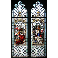 St Mary the Virgin, Prittlewell Church – Stained Glass 20: In memory of James Heygate died July 22 1873 age 89. The Gentiles shall come to thy light and kings to the brightnss of thy rising.
