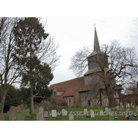 St Laurence, Blackmore Church – Exterior 1: Carlsberg don't make timber church towers ... but if they did ... they'd be the best timber church towers in the world!