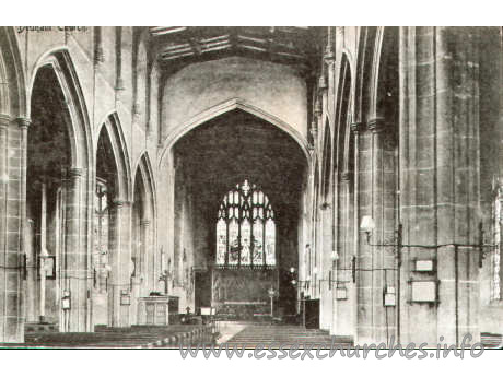 St Mary the Virgin, Dedham Church – Postcard by Fredk. Artis, Dedham