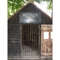 St Nicholas, Canewdon Church – Miscellaneous 2: The village lock-up and stocks.