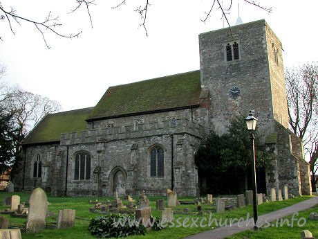 St Mary, South Benfleet Church – "A biggish church, as churches in this part of the county go." - Pevsner