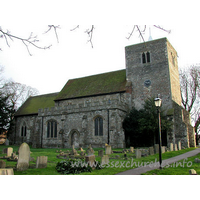 St Mary, South Benfleet Church – Exterior 4: "A biggish church, as churches in this part of the county go." - Pevsner