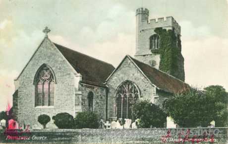 St Clement, Leigh-on-Sea Church – A most peculiar postcard, which purports to be Prittlewell Church. It is, of course, St Clement, Leigh-on-Sea.