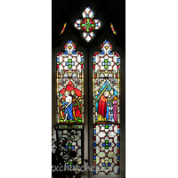 St John the Baptist, Little Maplestead Church – Stained Glass 2