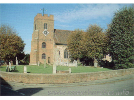 St Thomas, Bradwell-juxta-Mare Church – Postcard Copyright - St Peter's Chapel Commitee Photo by Mick Ball L.R.P.S.