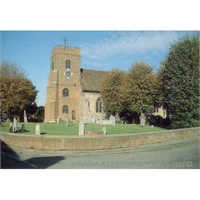 St Thomas, Bradwell-juxta-Mare Church – Postcard 1: Postcard Copyright - St Peter's Chapel Commitee Photo by Mick Ball L.R.P.S.