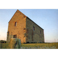 St Peter-on-the-Wall, Bradwell-juxta-Mare Church – Postcard 1: Postcard Copyright - St Peter's Chapel Commitee Photo by Mick Ball L.R.P.S.