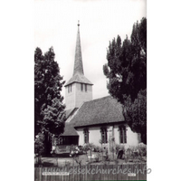 St Mary the Virgin, Shenfield Church – Postcard 1: Postcard by Cranley Commercial Calendars, Ilford, Essex.