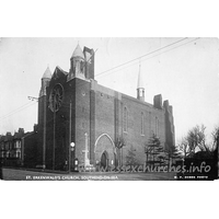 St Erkenwald, Southend-on-Sea Church – Postcard 3: W. P. Dobbs photo.