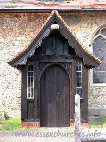 St Andrew, South Shoebury Church – The south porch.