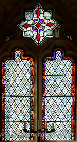 St Andrew, South Shoebury Church – The W window.