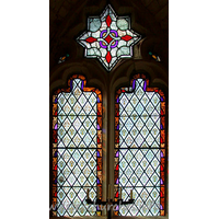 St Andrew, South Shoebury Church – Stained Glass 2: The W window.