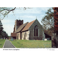 All Saints, Springfield Church – Postcard 1: Postcard - Sold in aid of Farleigh - The Mid-Essex Hospice