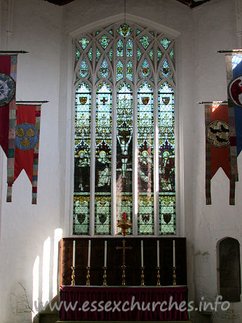 St John the Baptist, Thaxted Church – East Window - Kempe - 1900.