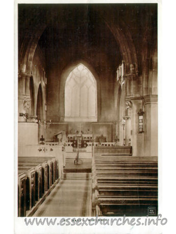 St Mary the Virgin, Wivenhoe Church – Published by L. Slaughter, High Street, Wivenhoe.