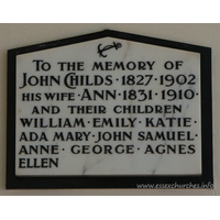 St John the Baptist, Southend-on-Sea Church – Monument 3