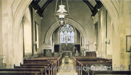St Mary, Tollesbury Church – Postcard published by H.S. White, High Street, Tollesbury.