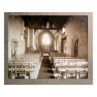 All Saints, East Horndon Church – Postcard 1: Not a postcard, but a shot of an original image within the church itself.