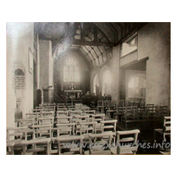 All Saints, East Horndon Church – Postcard 2: Not a postcard, but a shot of an original image within the church itself.