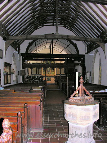 All Saints, Dovercourt Church – Looking E. In recent years, All Saints has had a large community area added. It means that the church is now more accessible to visitors.