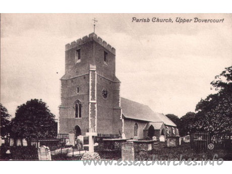 All Saints, Dovercourt Church – Postcard - Valentine's Series.