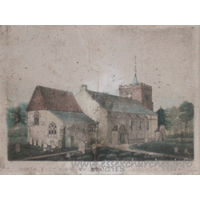 St Mary, Stansted Mountfitchet Church – Postcard 1