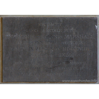St Giles & All Saints, Orsett Church – Monument 10