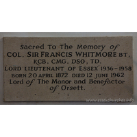 St Giles & All Saints, Orsett Church – Monument 27