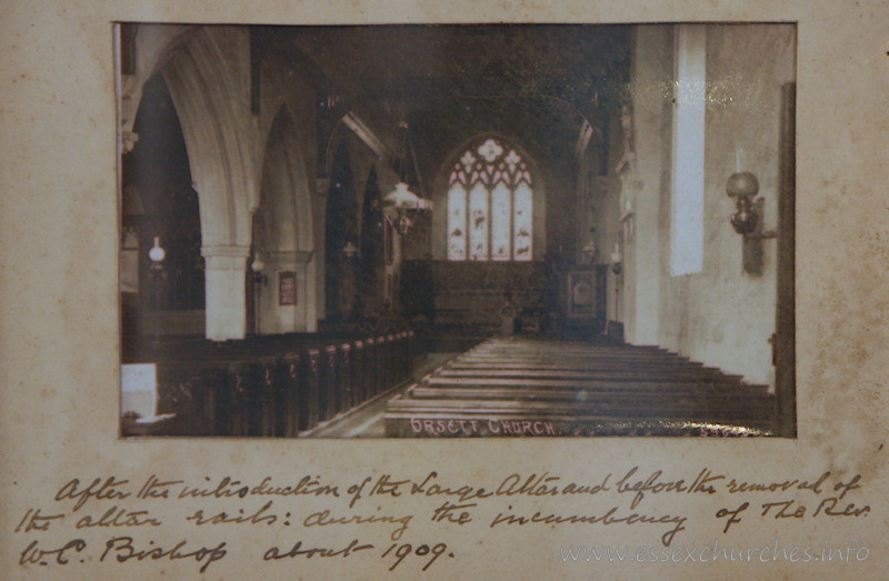 St Giles & All Saints, Orsett Church – From a picture displayed within the church.