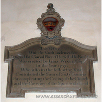 All Saints, Little Canfield Church – Monument 1