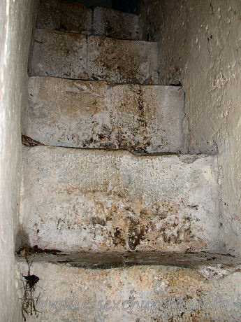 St Botolph, Beauchamp Roding Church – The rood stairs.