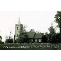 St Martin, White Roding Church – Postcard 1