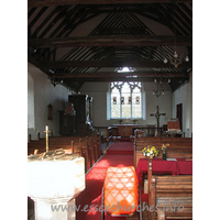 St Michael, Leaden Roding Church – Interior 2