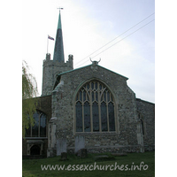 St Andrew, Hornchurch Church – Exterior 6: The E wall of the chancel.