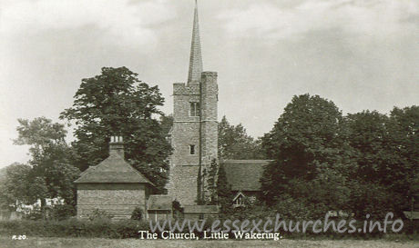 St Mary the Virgin, Little Wakering Church – Postcard by "H.C.E. Series"