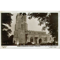 St Mary, Steeple Bumpstead Church – Postcard 1