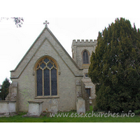St Germain, Bobbingworth Church – Exterior 2: The chancel, seen here from the outside, was constructed in 1840.