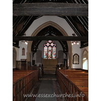 St Germain, Bobbingworth Church – Interior 1: St Germain is one of those churches that you walk into, and all at once, feel stimulated and relaxed. It's wonderfully dark interior is enriched with all of the colour that has been incorporated within.